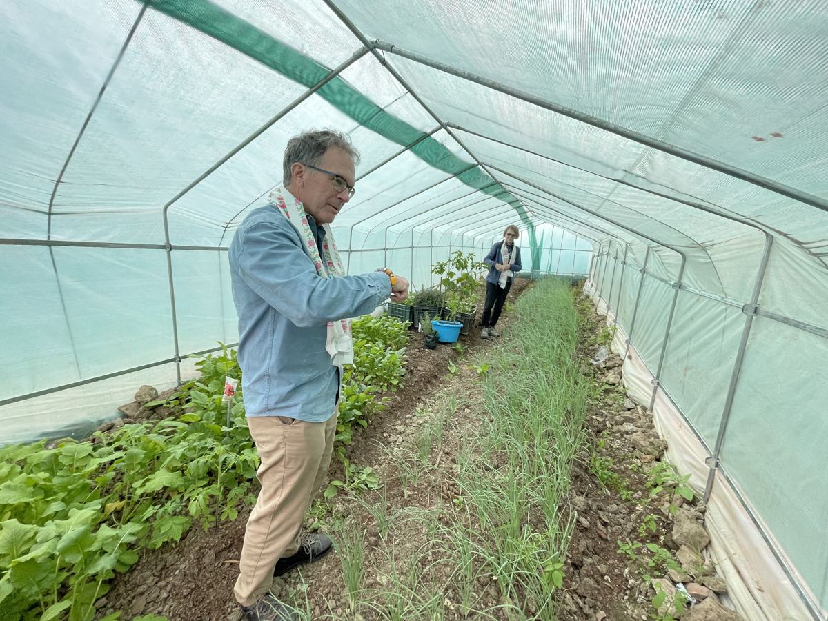 Dear guests visiting our greenhouse